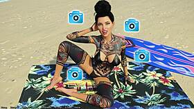 being a dik episode 3 part 2, you blowjob the sexy teen slut with pierced nipples