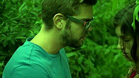 look at that hairy latina pussy under the skirt