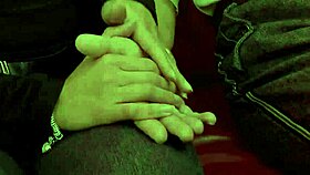 Old granny pussy licked by young in hairy beaver action