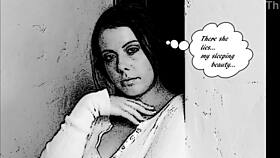 Imogene Encounters the Widow in Cartoon Tale