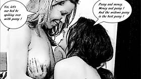 Imogene Encounters the Widow in Cartoon Tale