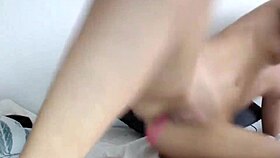 Blonde Horny Teen 18+ Explores Her Pussy Intensely