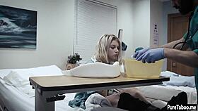 Petite teen 18+ hurt while fucked by nasty doctor's big dick 😩