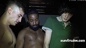 I turned into a pig bottom in this extreme gay gangbang with trevor brooks and spikey dee shadow