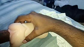 Gay Man Inserts Cock Into Tight Doll Hole