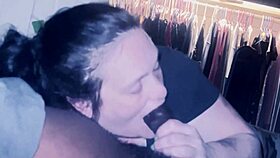 Monster gumjob turns into a massive cumshot, holy crap!