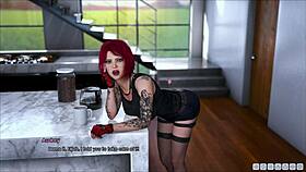 Lust Academy episode 6 features blowjob with monster cock