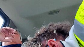 guy giving head in the car, so tempting