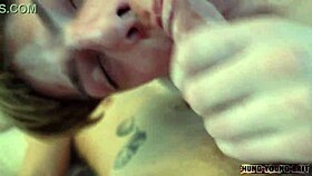 Two Tattooed Twinks Fuck On Bed