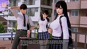 academy 165 unfolds in a game anime hentai world