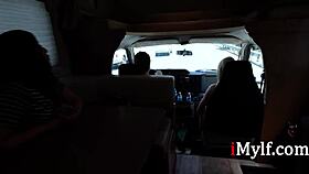 the ladies take care of the cop on family trip