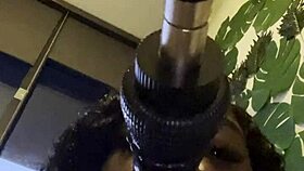 Watch this guy train his throat with toys and blowjobs, solo amateur fun.