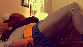 Catgranny DEEPTHROATS Batman in cosplay