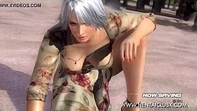 feeling the ultimate sexy ecchi in christie dress from dead or alive 5