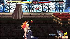 Jessica battles Warugiria in paid hentai sex scene