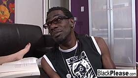 Sexy redhead jessica craves interracial cock