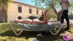 The second part ends badly but includes a happy creampie