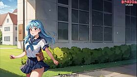 he brought a classmate with huge tits and big cock