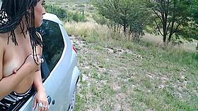 Wife Suggestively Fucks Stranger In Public Park