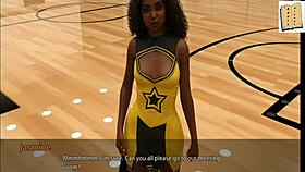 Gorgeous Brunette Katie Deepthroats Huge Cock