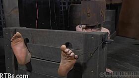 Angel receives a lusty facial punishment