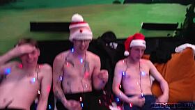 Two Tattooed Twinks Fuck On Bed