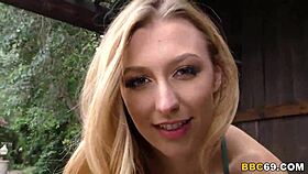 Alexa Grace, the BBC slut, survives this interracial gangbang!