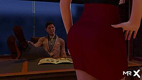 Want a leg massage with my breasts?