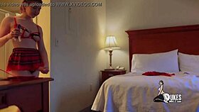 quarantined teen miss jackie fucks stepdad's big ass love doll 😈