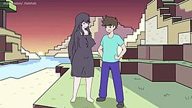 Ender Chan And Steve In Minecraft Hentai Parody. Mother-In-Law Fun Awaits