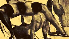 In the old days, artists created these vintage erotic cartoons.