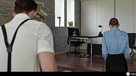 Photographer Freezes Time to Fuck Hot Businesswoman Tiffany Tatum in Tight Pussy