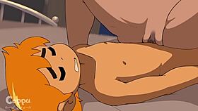 scott pilgrim feels so horny as he fucks in this anime hentai