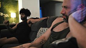 Bodybuilder Roommates Fuck in Dorm