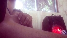 Chubby Gay Amateur Performs Anal Sex and Squirts on Webcam