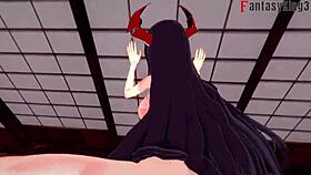 is friedrich der grosse fucking that ahegao face hard in azur lane?