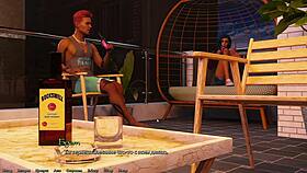 being a dik episode 3 part 2, you blowjob the sexy teen slut with pierced nipples