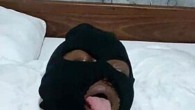 Big Tits Ebony Whore Masturbating!