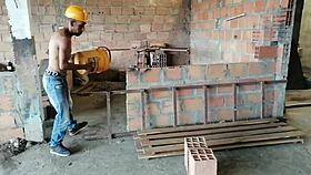 my boss is so sexy and hot, i can't say no to licking her big natural tits