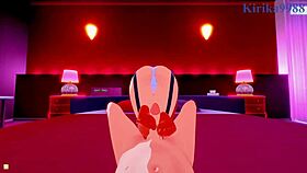 Excellen Browning and Kusuha Mizuha in Super Robot Wars Impact Alpha POV Hentai