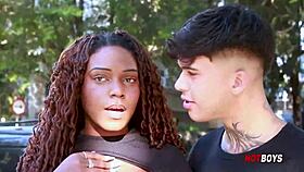 I Called My Friend for a Blowjob on That Big Dick!