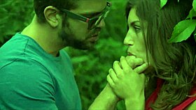 look at that hairy latina pussy under the skirt