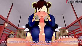 Chun-li gets fucked hard in street fighter fantasy