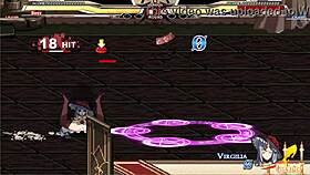 Jessica battles Warugiria in paid hentai sex scene