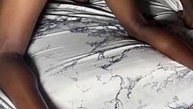 Hardcore banging with ebony teen 18+ babe in full hot video.