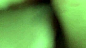 Pale bbw dribbling water from playful activity