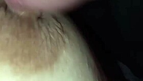 Beautiful blowjob for big natural tits 💦