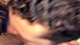 why is this greedy blowjob on a muscular black bodybuilder so intense?