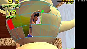 Hey, check out this fun 3d puzzle game with dancing eyes from namco 😊