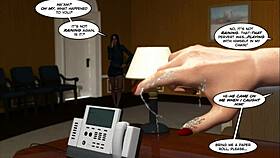 Ever seen this crazy 3D comic where the old milf takes a big interracial cock in Vox Populi episode 19?